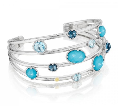 fashion jewelry with sapphire