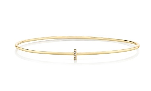 Michael M Bangle perfect for layering with other bracelets