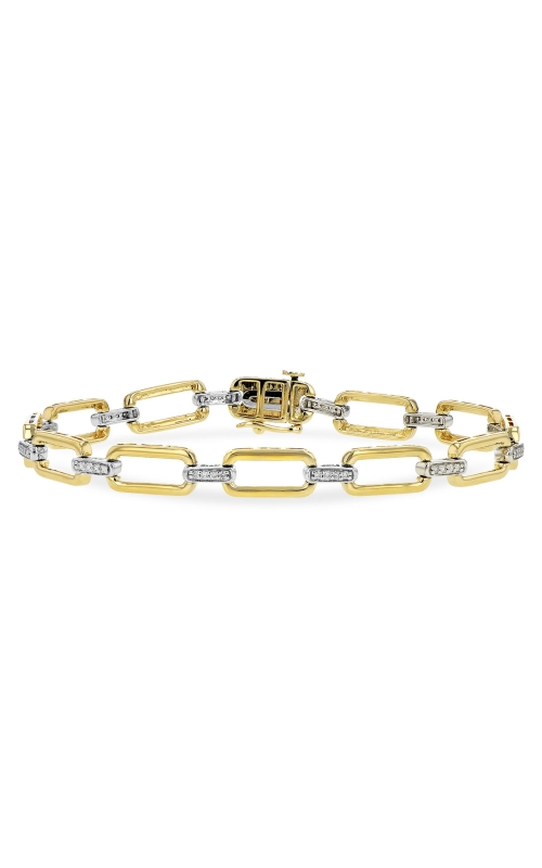 14K White Gold Chain and Diamond Bracelet