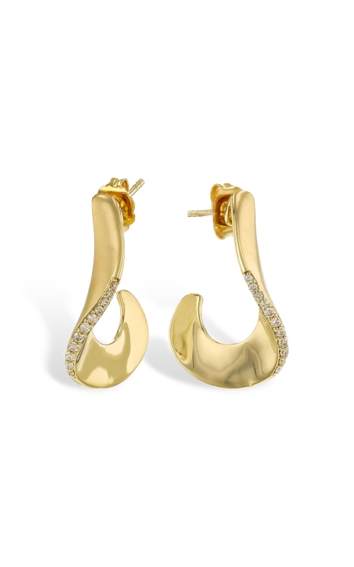 14k Yellow Gold Hoop Earrings