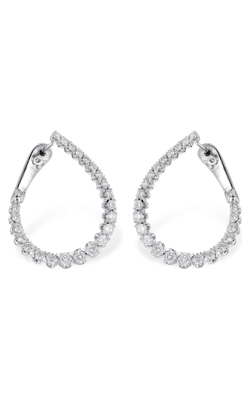 14 White Gold Diamond Earrings