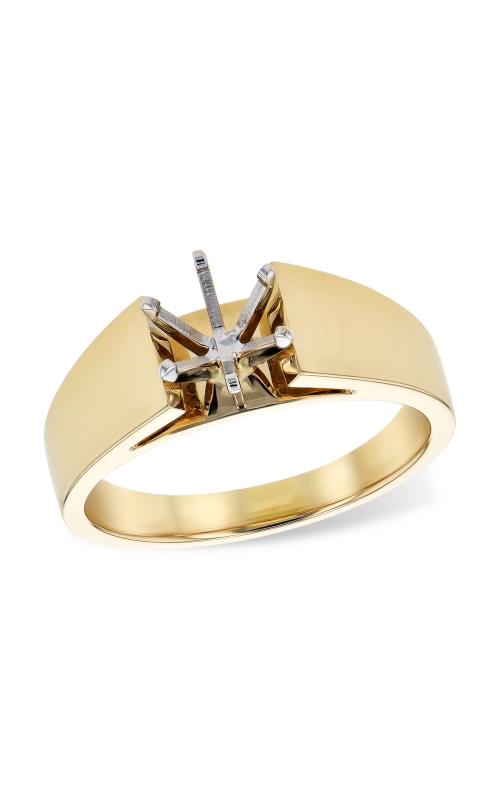 14K Yellow Gold Solitaire Engagement Ring