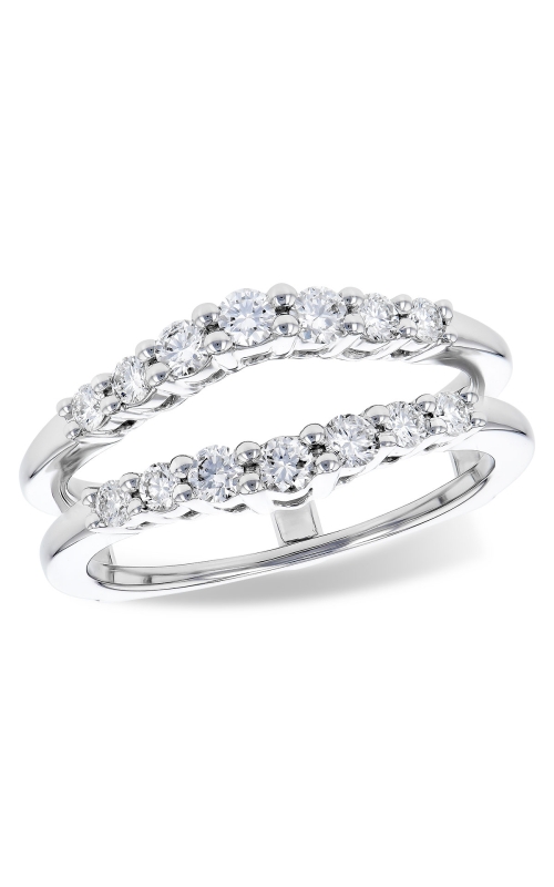 14K White Gold Diamond Wrap Ring