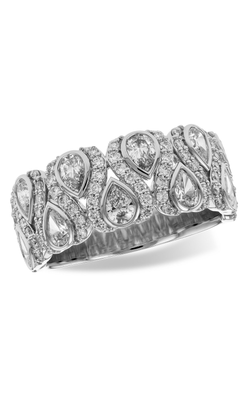 14K White Gold Diamond Ring