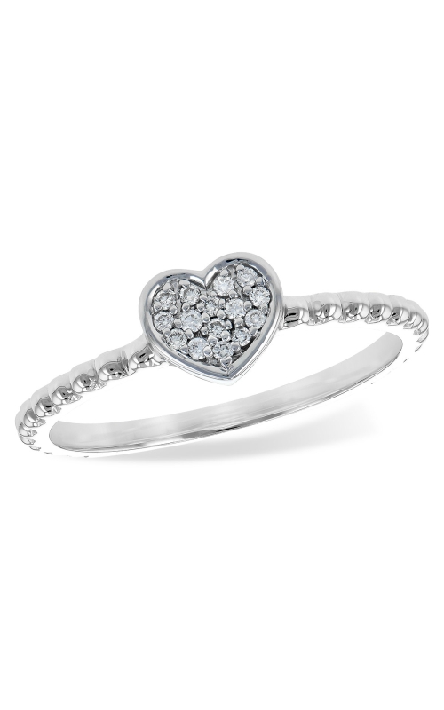 14K White Gold Diamond Ring