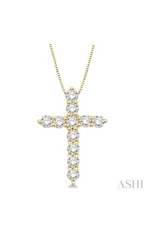 Ashi Diamonds, L.L.C. Diamond Pendants 96453FGPDYG