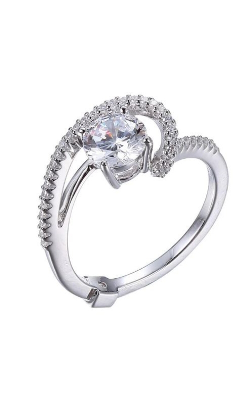 ELLE ( Paris 1901) Silver Rings with Stones R04317