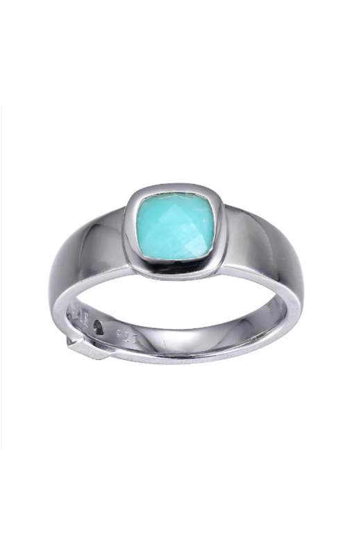 ELLE ( Paris 1901) Silver Rings with Stones R103258