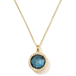 IPPOLITA Colored Stone Necklace GN266LBTDIA