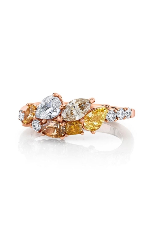 18K Yellow Gold Diamond Ring