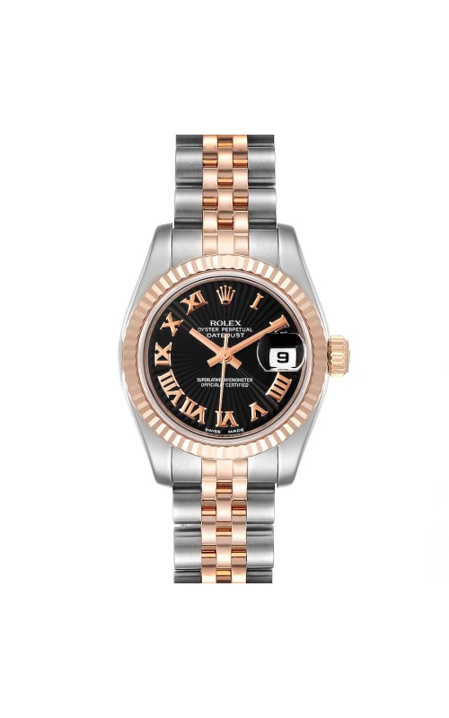 Oyster Perpetual Rolex Datejust, Stainless Steel and 18 karat Everose Gold, 26mm, Model #179171