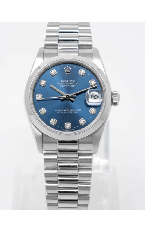 Oyster Perpetual Rolex Datejust, Platinum 31mm, Model #78246