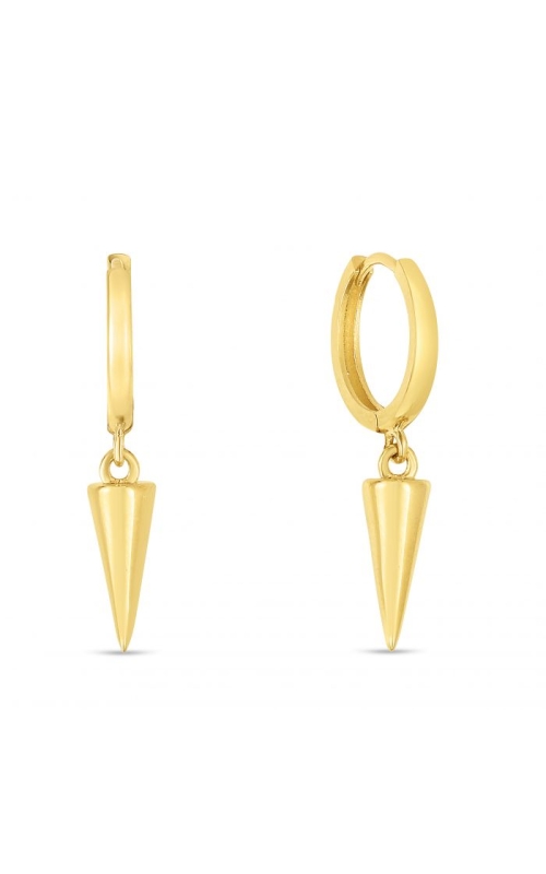 14k Yellow Gold Huggies and Hoop Earrings