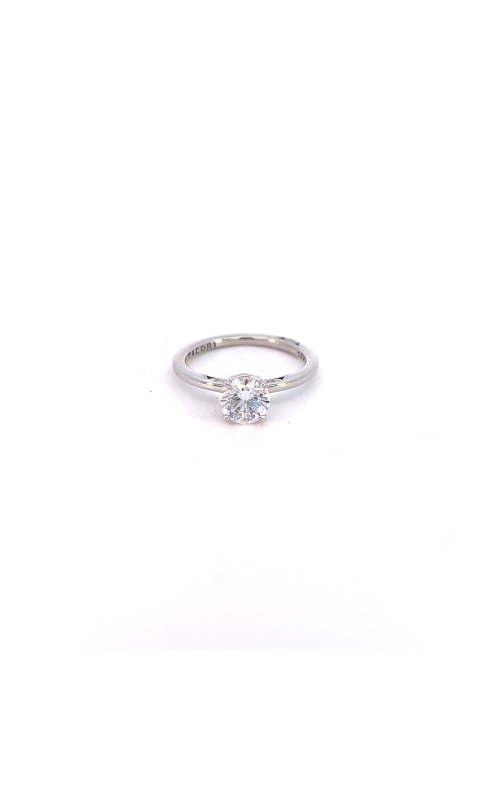 18K White Gold Diamond Engagement Ring