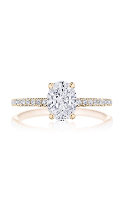 18K Rose Gold Solitaire Engagement Ring