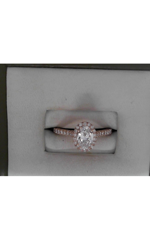 18K Rose Gold Solitaire Engagement Ring
