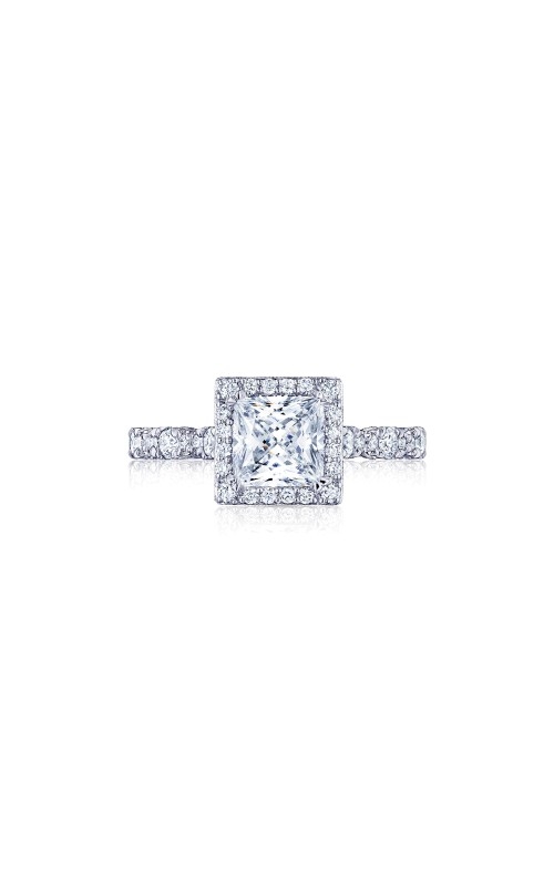 18K White Gold Solitaire Engagement Ring